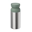 Термочаша от неръждаема стомана в сребрист цвят/светлозелена 350 ml Ellipse – Mepal