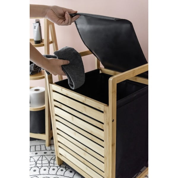 Кош за пране от плат 47 л Ecori - Wenko-image-1