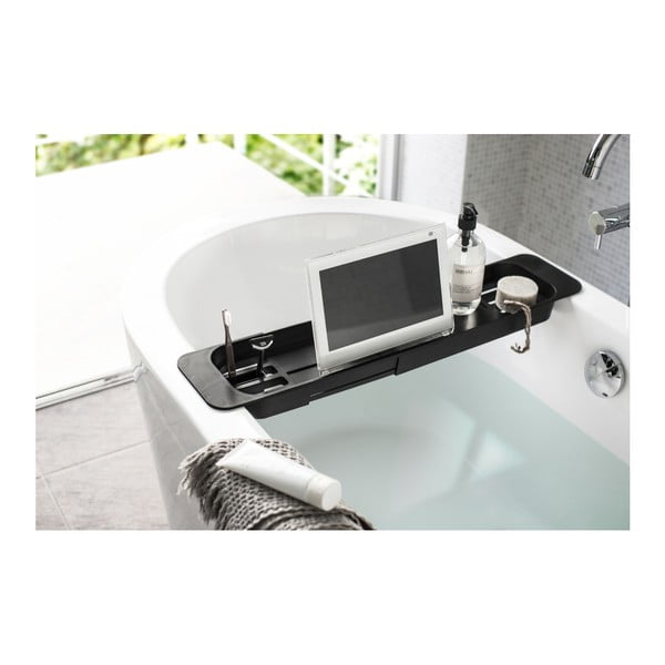 Черен регулируем рафт за вана Tower - YAMAZAKI-image-2