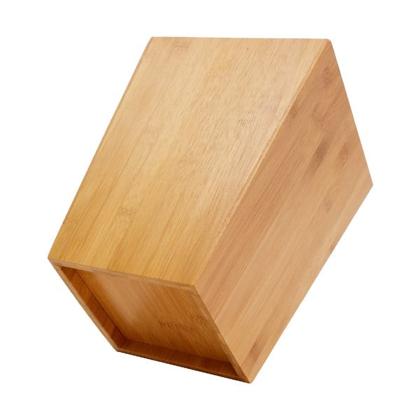 Бамбуково кошче за боклук в естествен цвят 3 l – MSV-image-3