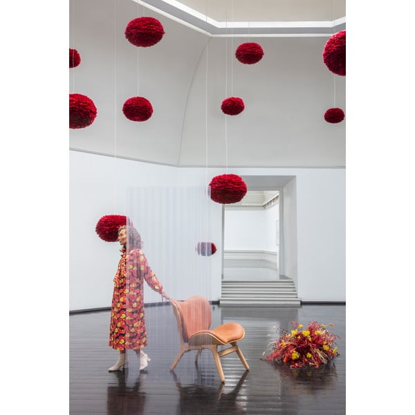 Абажур в цвят бордо ø 45 cm Eos medium - UMAGE-image-1