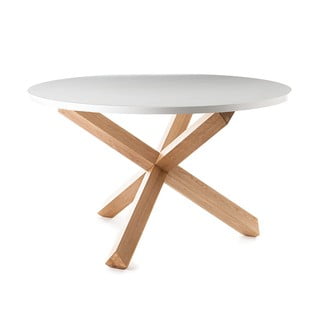Кръгла трапезна маса ø 120 cm Frisia – Tomasucci