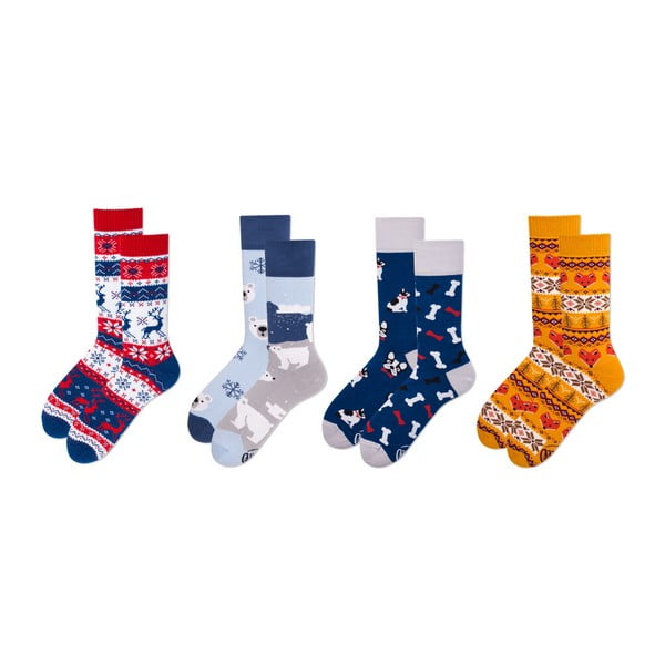 Комплект от 4 чифта чорапи Buddies, размер 35-38 - Many Mornings