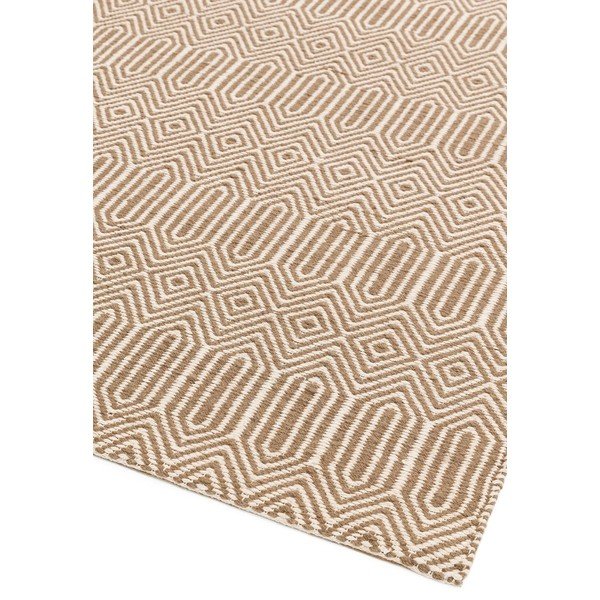 Светлокафяв вълнен килим 120x170 cm Sloan - Asiatic Carpets-image-1