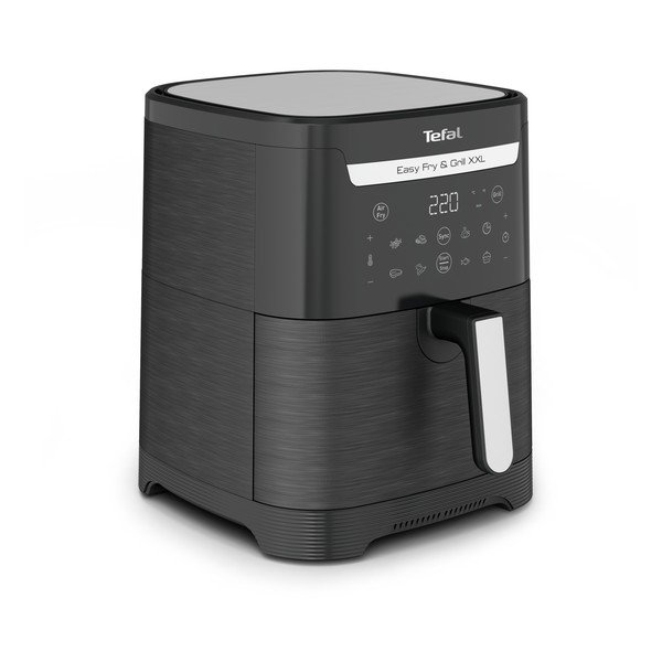 Черен фритюрник с горещ въздух Easy Fry & Grill XXL EY801815 – Tefal