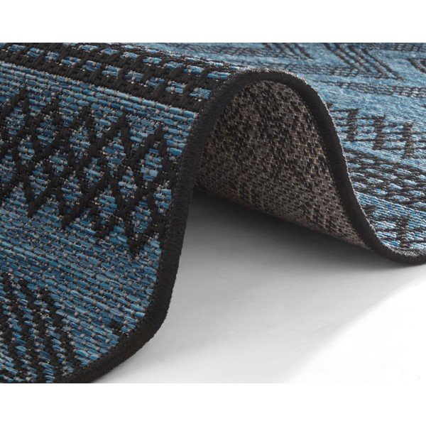 Тъмносин килим за открито , 70 x 200 cm Sidon - NORTHRUGS-image-1