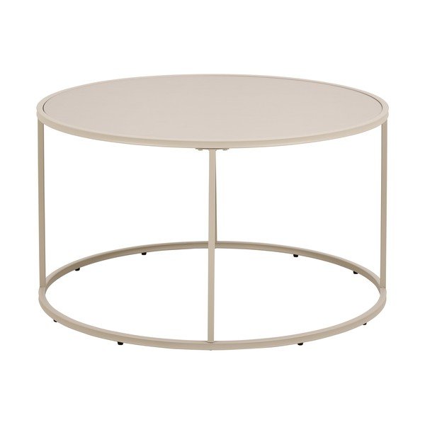 Сива стоманена кръгла масичка за кафе ø 80 cm Seaford – Actona-image-2