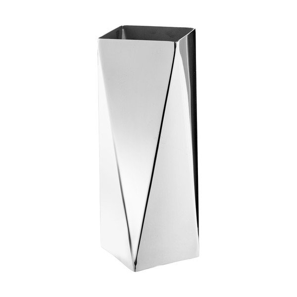 Стоманена ваза в сребрист цвят (височина 23 cm) – House Nordic