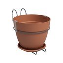 Висяща саксия от рециклирана пластмаса ø 20 cm Capri - Artevasi