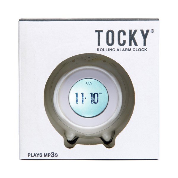 Tocky, kutálející se budík, bílý-image-2