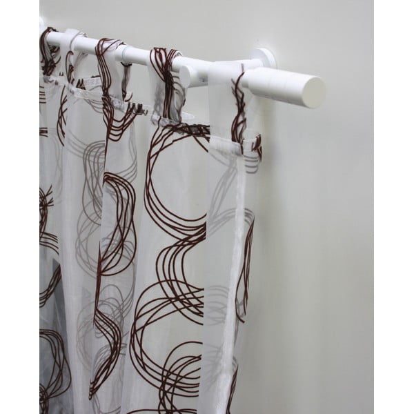 Метален разтегателен корниз 190 - 340 cm Kreta - Gardinia-image-1