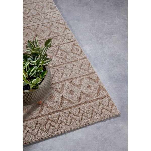 Бежова пътека 80x240 cm Carpet Itinerance Beige – Elle Decoration-image-2