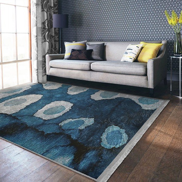 Син килим 120x180 cm - Mila Home-image-4