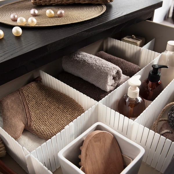 Пластмасови разделители за чекмеджета в комплект 6 бр. – Compactor-image-1