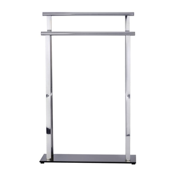 Поставка за кърпи от неръждаема стомана в блестящо сребристо Lava - Wenko-image-2