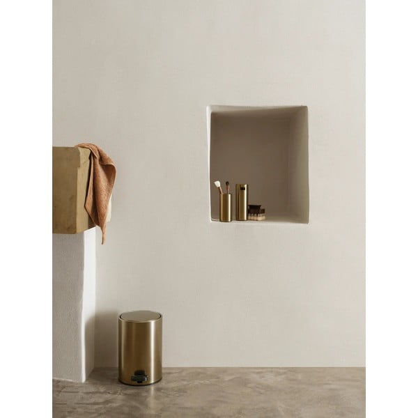 Матово черно стоманено кошче за боклук с педал 3 l Modo – Blomus-image-1