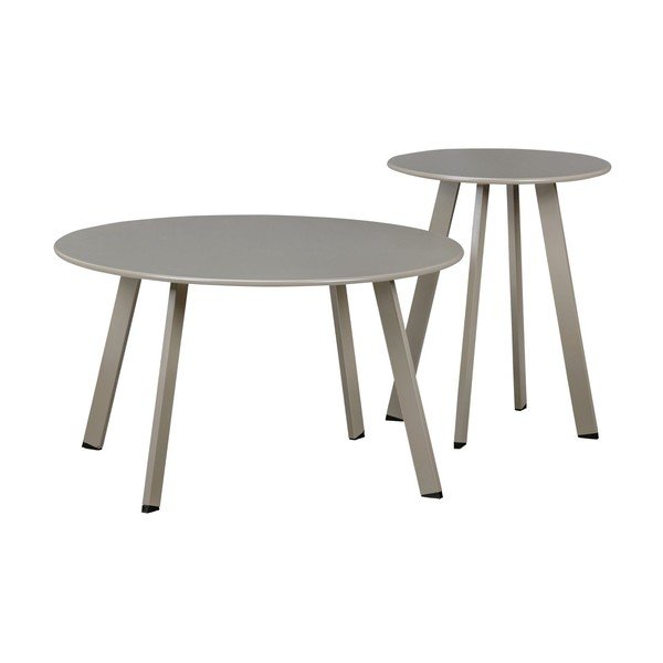 Метална кръгла градинска масичка за кафе ø 70 cm Fer – WOOOD-image-2