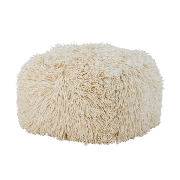 Кремава вълнена табуретка Lomba – Bloomingville-image-2