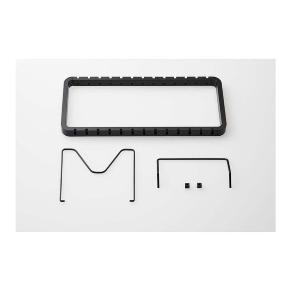 Черна регулируема стойка за капаци и тигани Tower - YAMAZAKI-image-3