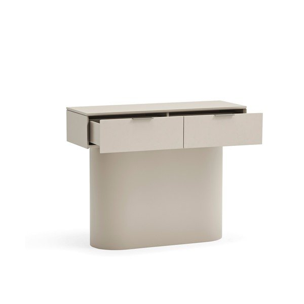 Бежова конзолна маса 36x100 cm Totem – Teulat-image-2