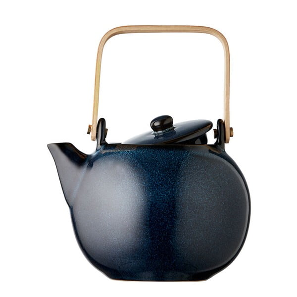 Тъмносин керамичен чайник с цедка 1,2 l Gastro Blue – Bitz-image-2