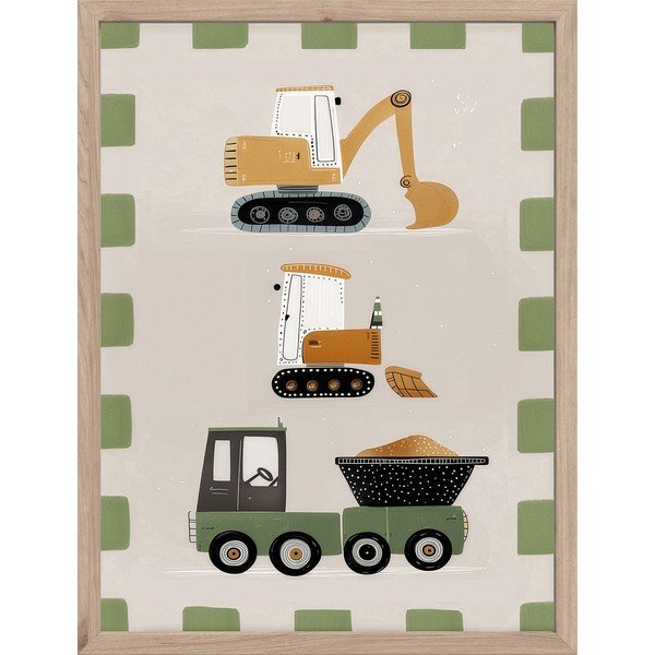 Детска картина 30x40 cm Baby The Builder – Styler
