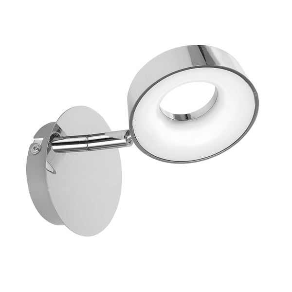 LED стенна лампа в лъскаво сребристо Isla – Candellux Lighting-image-2
