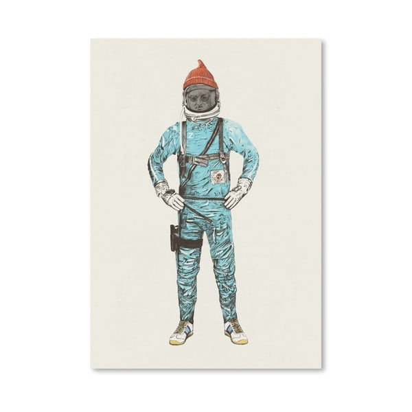 Plakát Zissou In Space od Florenta Bodart, 30x42 cm