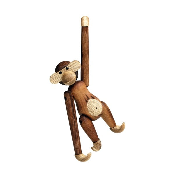 Статуетка от масивна дървесина Тик Monkey - Kay Bojesen Denmark-image-3