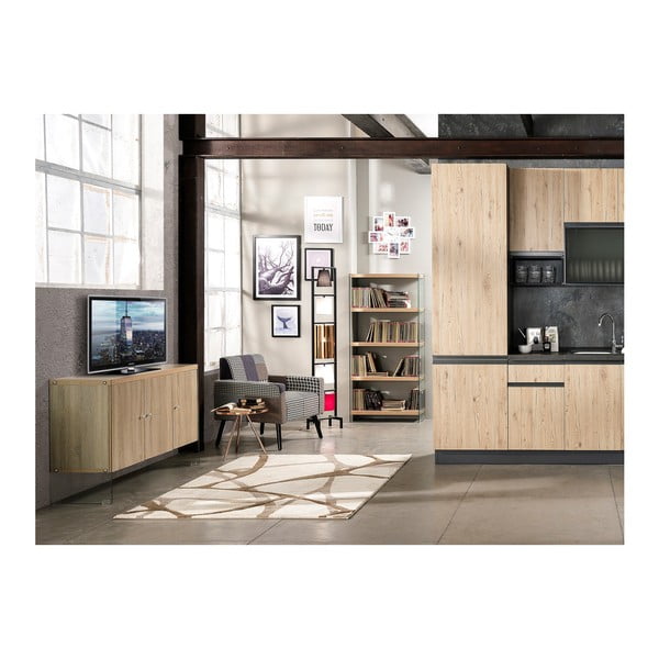 Стенна фоторамка за 8 снимки с часовник Olly - Tomasucci-image-1