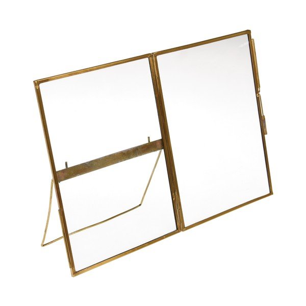 Метална стояща рамка в златисто 13x18 cm – Rex London-image-3