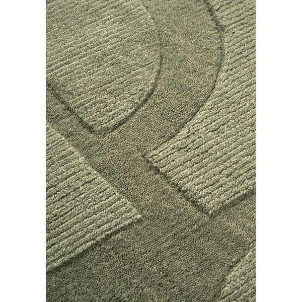 Зелен ръчно изработен вълнен килим 190x280 cm Alexis – Villeroy&Boch-image-4