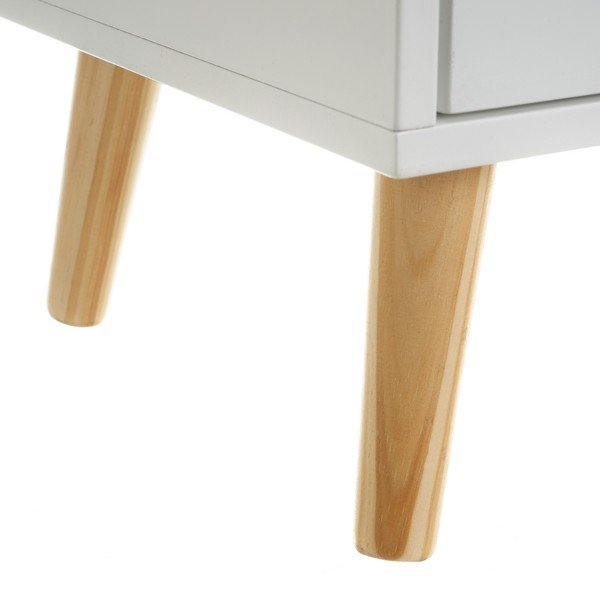 Бяло детско нощно шкафче - Casa Selección-image-3