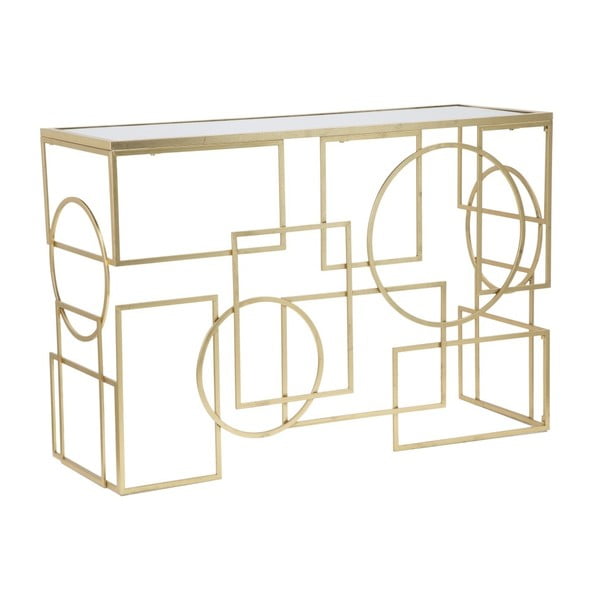 Конзолна маса в златисто 41x120 cm Marie - Mauro Ferretti-image-1