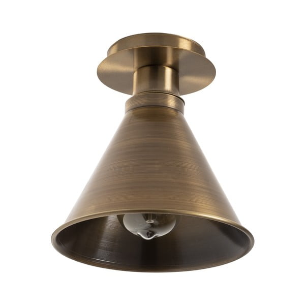 Осветително тяло за таван в бронзов цвят с метален абажур ø 20 cm Tramino – Opviq lights-image-2