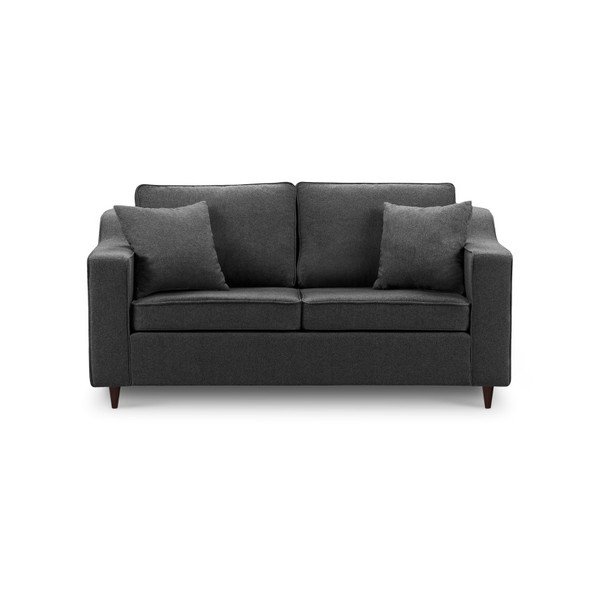 Антрацитен двуместен диван Narcisse - Mazzini Sofas-image-2