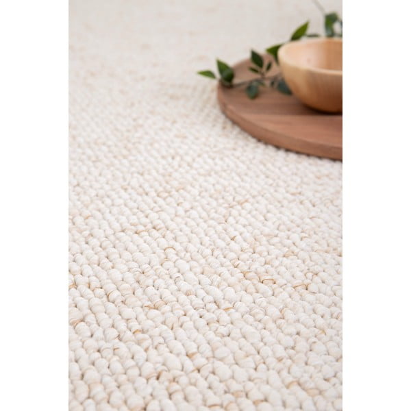 Бял килим 200x290 cm Petra Liso – Universal-image-1