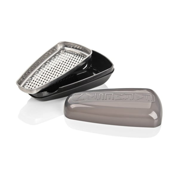 Ренде от неръждаема стомана с капак за сирене пармезан Food & More - Fackelmann