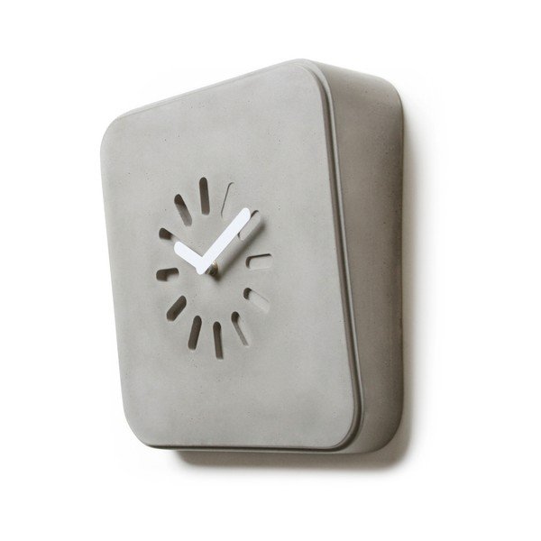 Бетонен стенен часовник Life In Progress Life in Progress - Lyon Béton-image-4