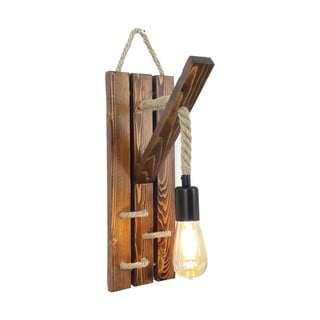 Стенна лампа от борова дървесина Niki - Opviq lights