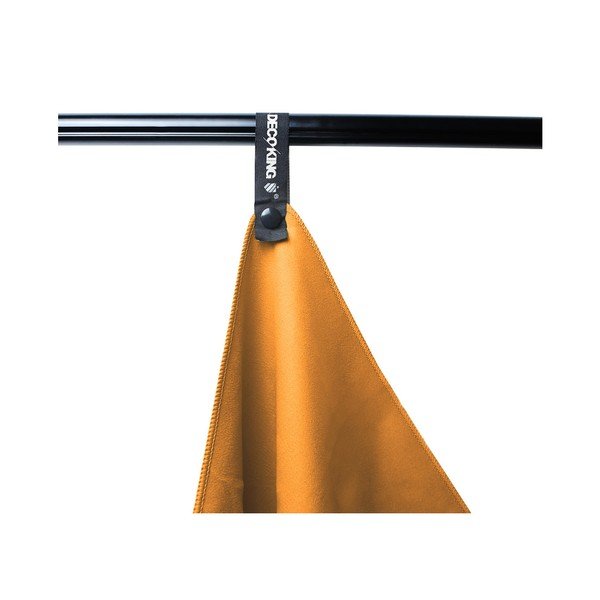 Sada 2 oranžových rychleschnoucích ručníků DecoKing EKEA, 30 x 50 cm-image-3
