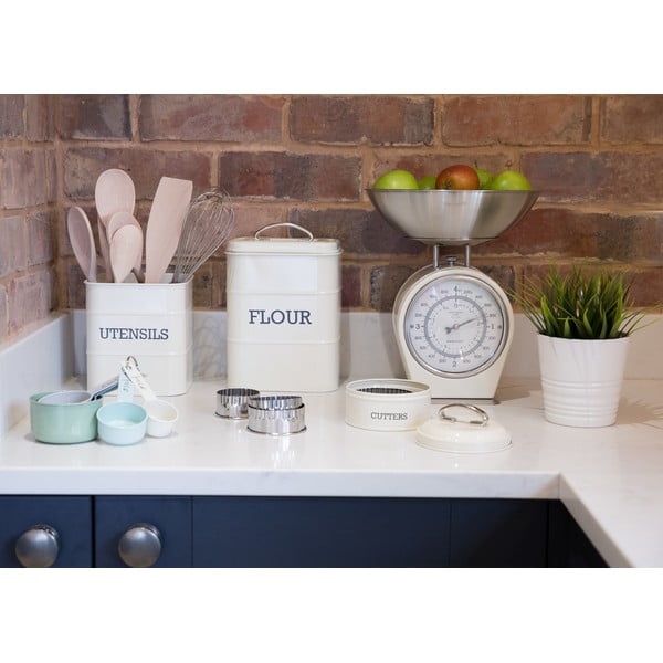 Стоманена кутия за брашно Living Nostalgia – Kitchen Craft-image-2