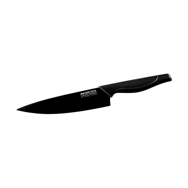 Черен готварски нож от неръждаема стомана Wave - Nirosta