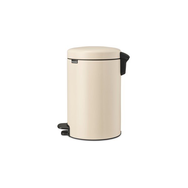 Бежово стоманено кошче за боклук с педал 12 l NewIcon – Brabantia-image-3