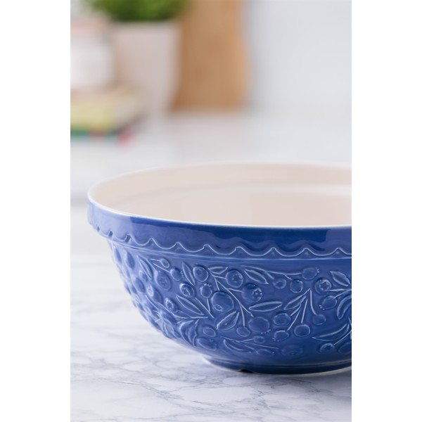 Синя глинена купа ø 26 cm Fruits Blueberry – Mason Cash-image-4