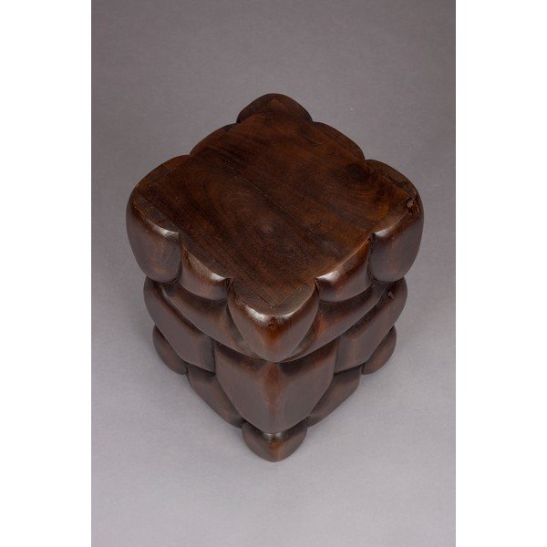 Странична масичка от масивно манго 30x30 cm Brooklyn – Dutchbone-image-3