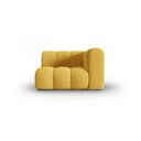 Жълт модул за диван (десен ъгъл) Lupine - Micadoni Home