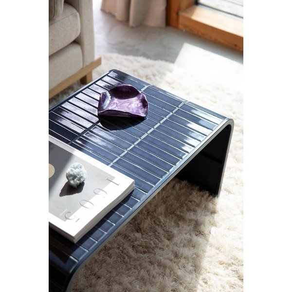 Синя керамична масичка за кафе 47x80 cm Tiles – Zuiver-image-3