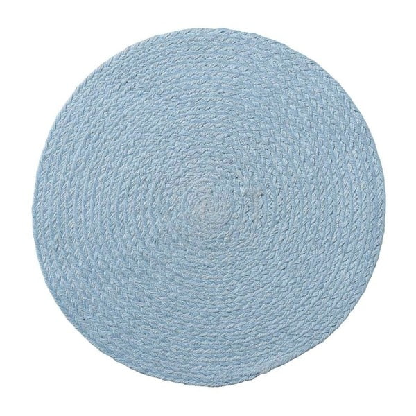 Синя подложка Jungo, ⌀ 38 cm - Bloomingville