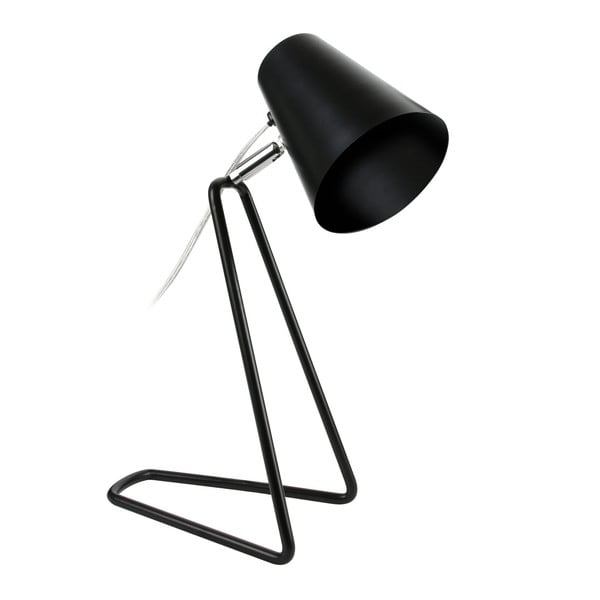 Черна настолна лампа Zed - Le Studio